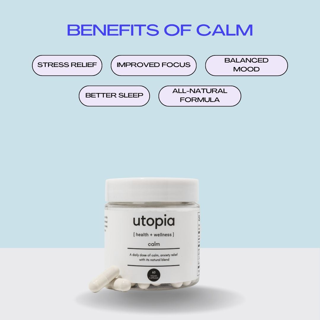 Calm Capsules - Natural Stress & Anxiety Support