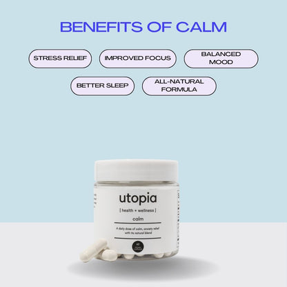 Calm Capsules - Natural Stress & Anxiety Support