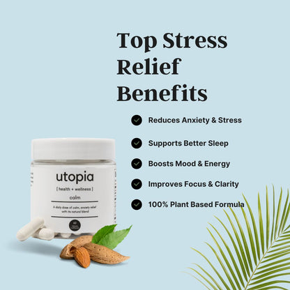 Calm Capsules - Natural Stress & Anxiety Support