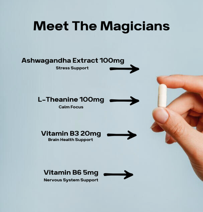 Calm Capsules - Natural Stress & Anxiety Support