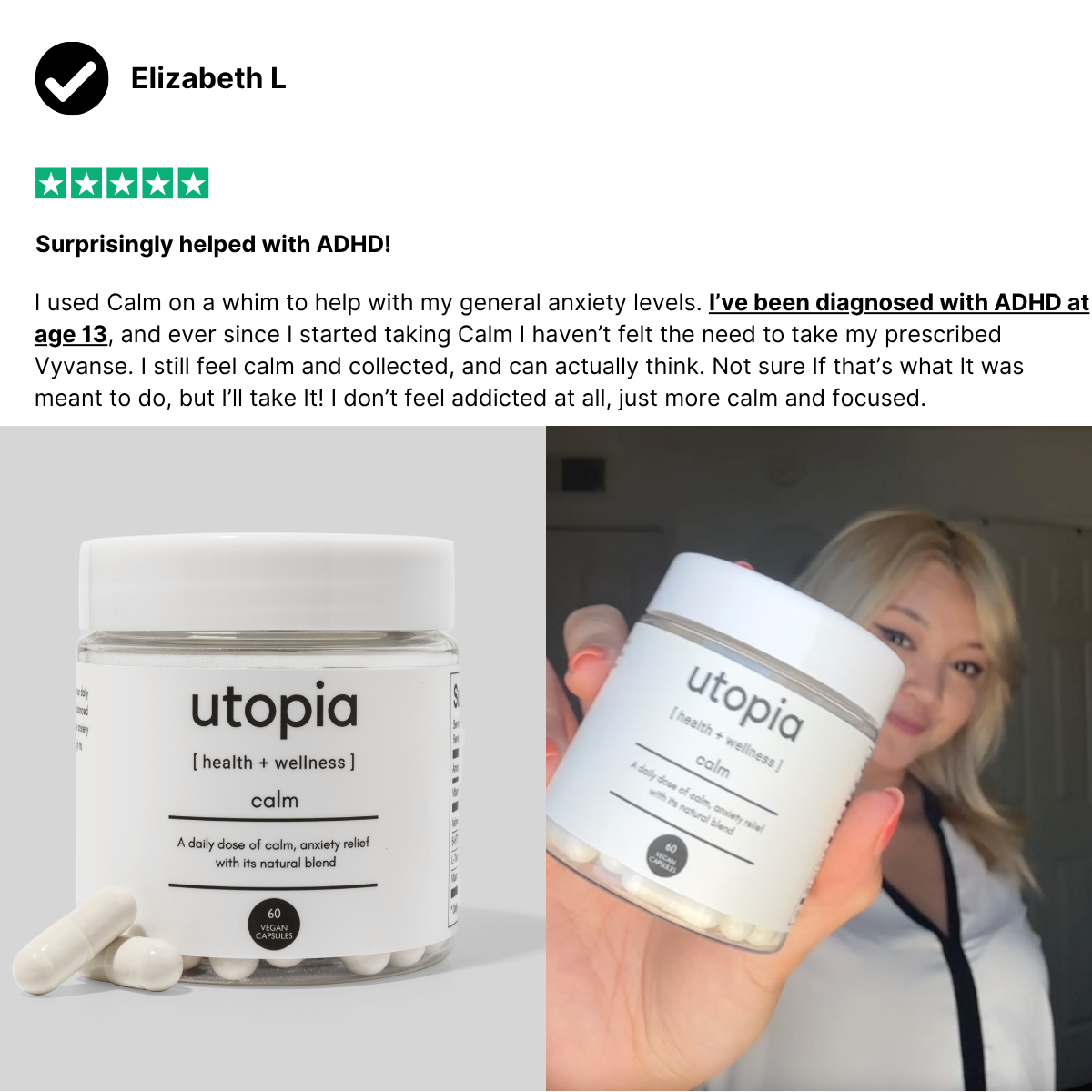 Calm Capsules - Natural Stress & Anxiety Support